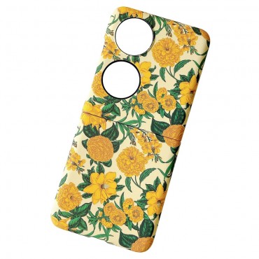 Kemény tok "Flowery Scene" Huawei P50 Pocket készülékekhez - field Kemény tok "Flowery Scene" Huawei P50 Pocket készülékekhez - field