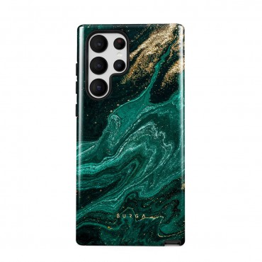 Prémium tok Burga "Emerald Pool" Samsung Galaxy S22 Ultra készülékekhez