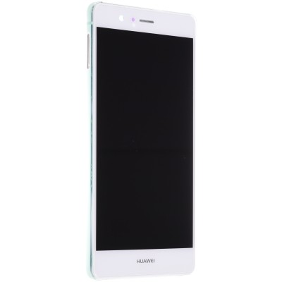 LCD kijelző Huawei P9 Lite készülékekhez - fehér - AA minőség