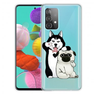 TPU gél tok "Dog Bros" Samsung Galaxy A73 5G készülékekhez