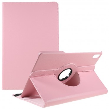 Vékony nyitható tok "Rotate" Lenovo Tab P12 Pro készülékekhez - rózsaszín