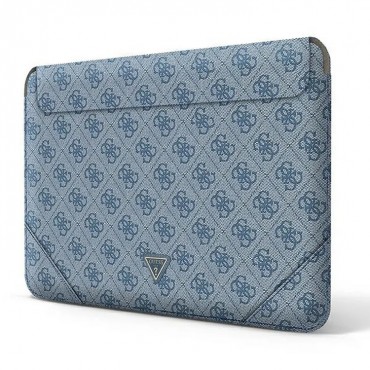 Eredeti tok Guess "4G Uptown Triangle Logo" 16 inch méretű laptopokhoz - kék