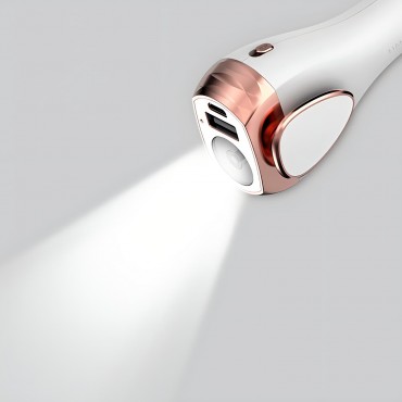 Multifunkciós autós töltő "React 71" - 7in1 autós töltől, amely megmentheti az életed - fehér