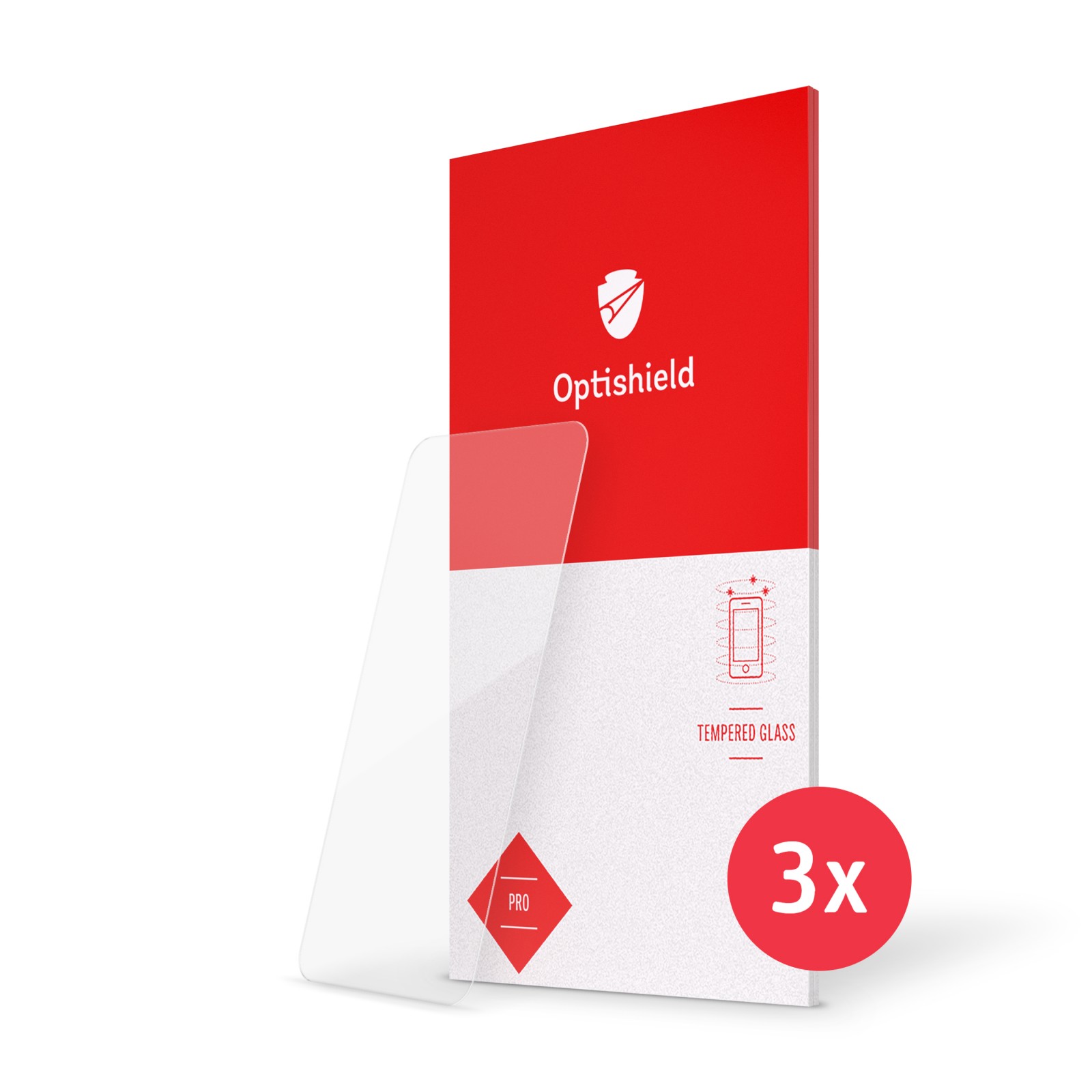 3-Pack Csúcsminőségű Optishield Pro 3D Full Body üvegfólia Xiaomi 12 / 12X készülékekhez - fekete