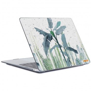 Kemény TPU tok "Banana Leaves" MacBook Pro 16 inch 2021 készülékekhez