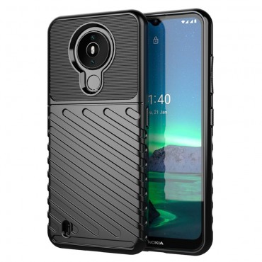 TPU gél tok "Titan X" Nokia 1.4 készülékekhez - fekete