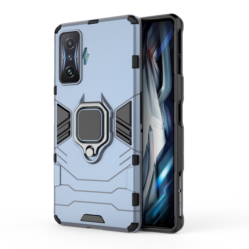 Strapabíró tok "Impact X Ring" Xiaomi Poco F4 GT készülékekhez - kék