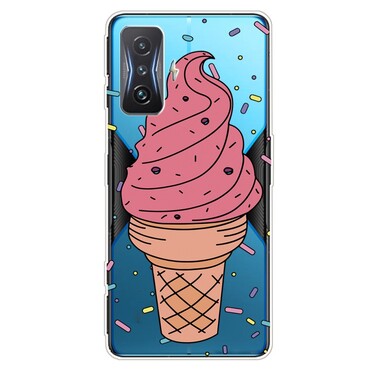 TPU gél tok "Ice Cream" Xiaomi Poco F4 GT készülékekhez