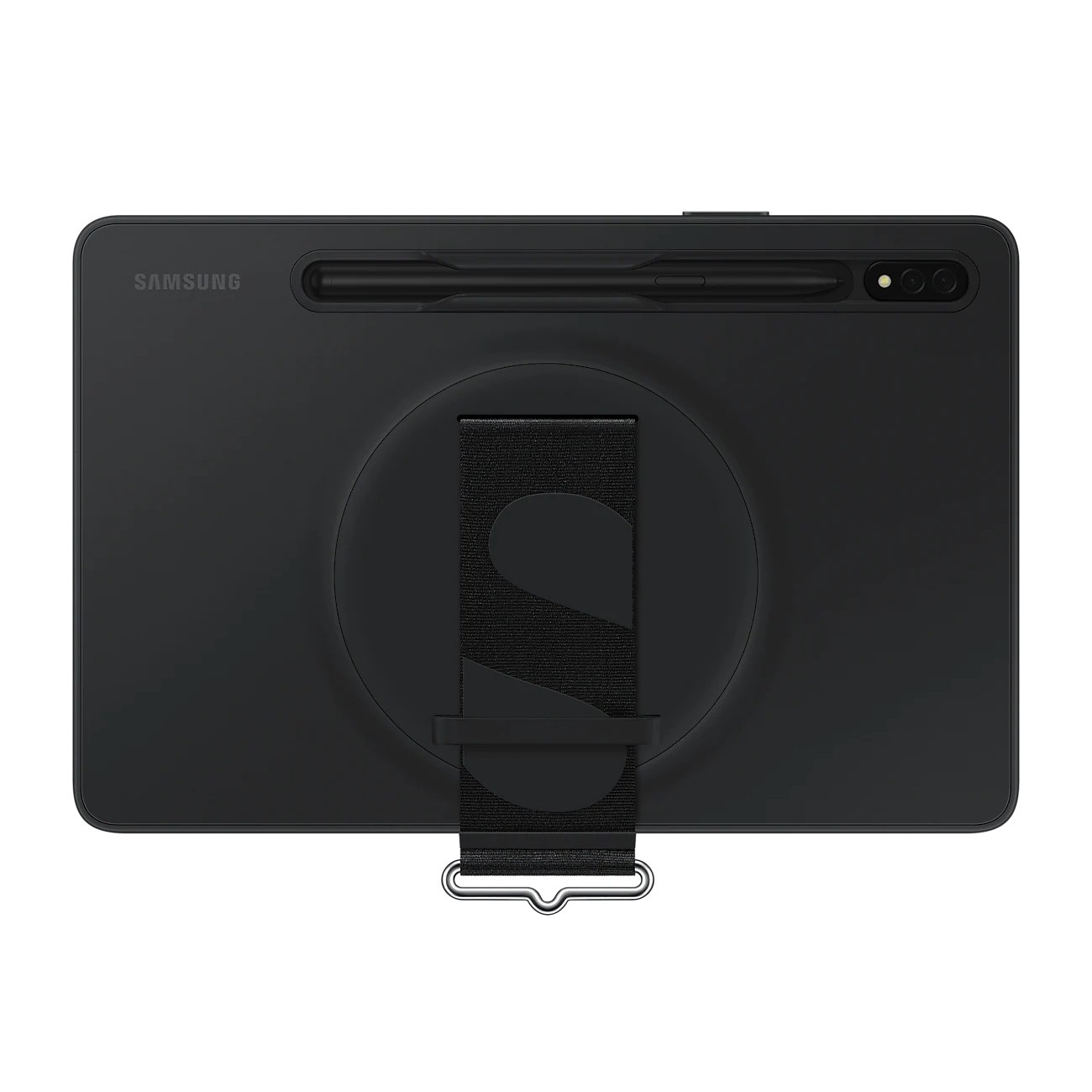 Eredeti tok "Strap Cover" Samsung Galaxy Tab S8 készülékekhez - fekete