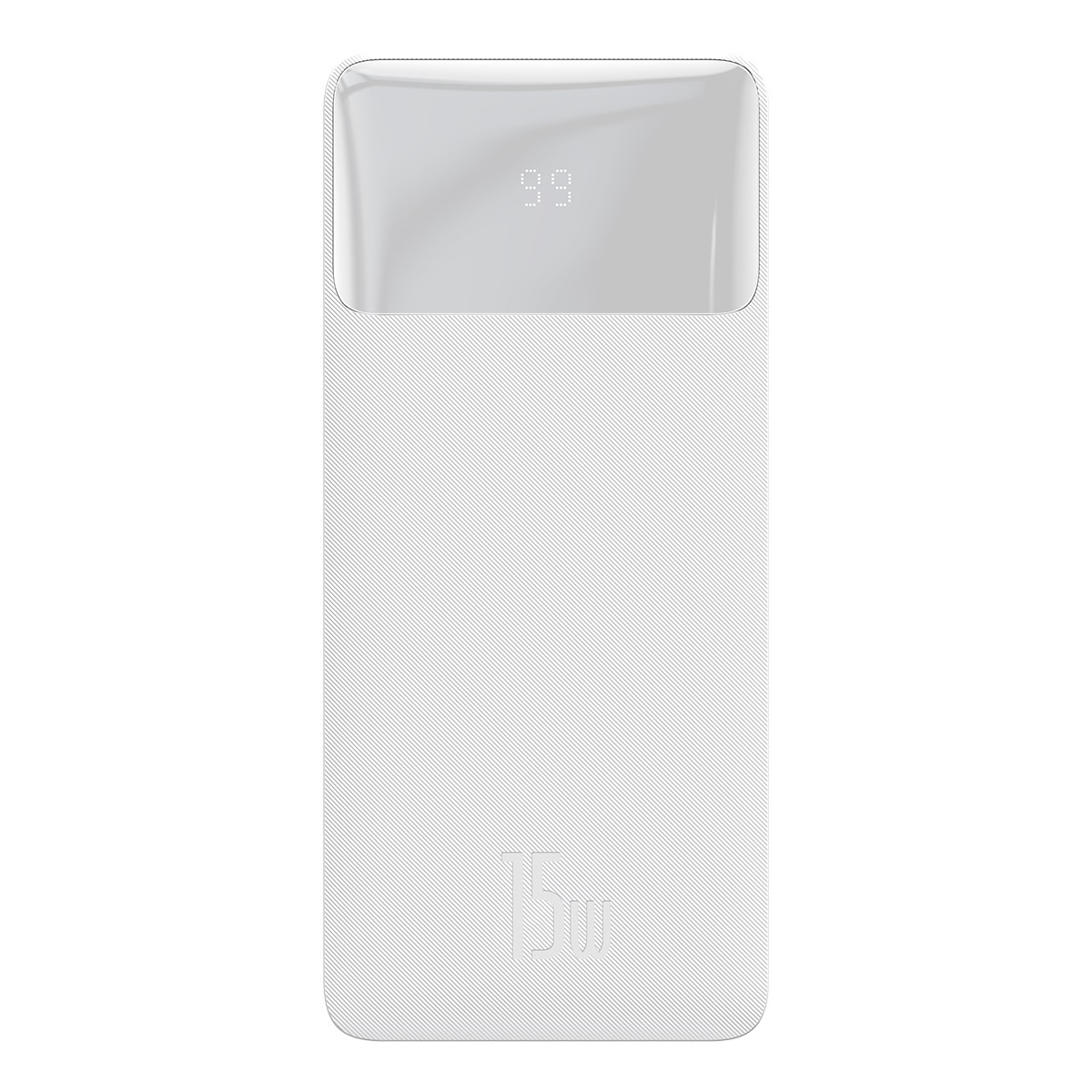 Power bank Baseus "Bipow 15W" két USB és egy USB-C kimenettel - 30000 mAh - fekete