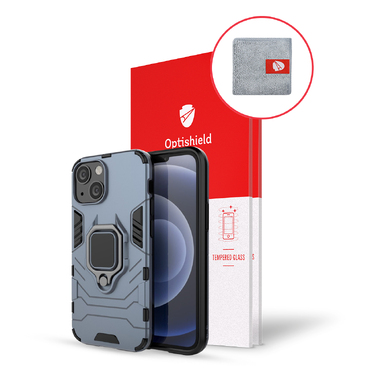 Zero Impact 4 darabos csomag tokkal, két üvegfóliával és tisztítókendővel- kék