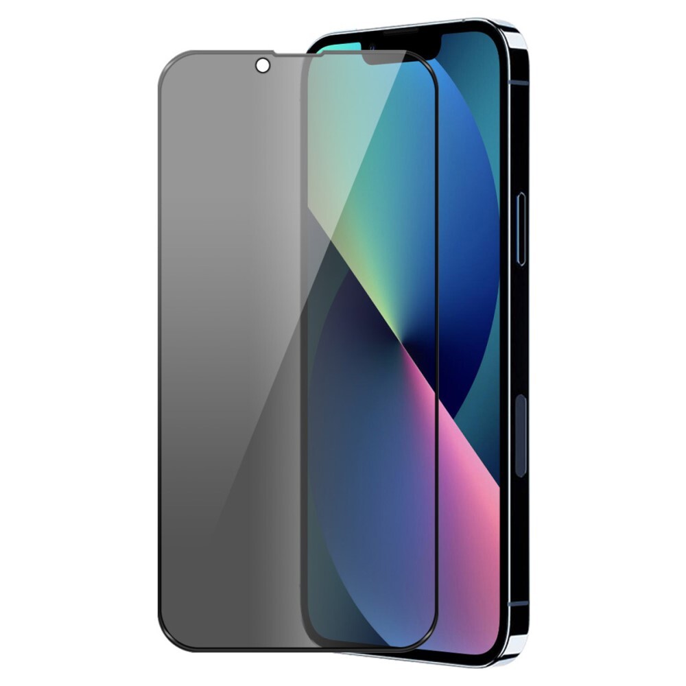 0.3 mm üvegfólia "Anti Peep" iPhone 14 készülékekhez