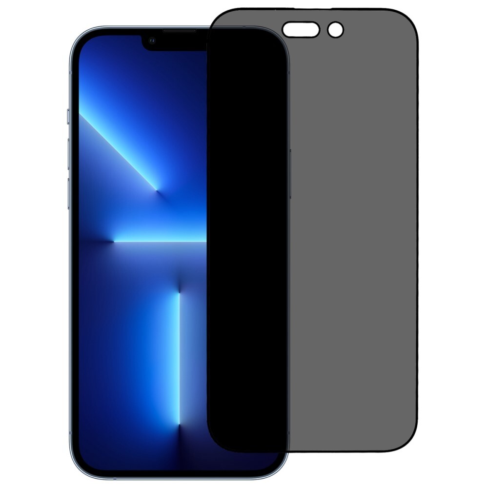 0.3 mm üvegfólia "Anti Peep" iPhone 14 Pro készülékekhez