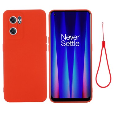 Szilikon tok OnePlus Nord CE 2 5G készülékekhez - piros