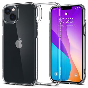 Tok Spigen "Ultra Hybrid" iPhone 14 készülékekhez - clear