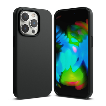 Tok Ringke "Silicone" iPhone 14 Pro Max készülékekhez - black
