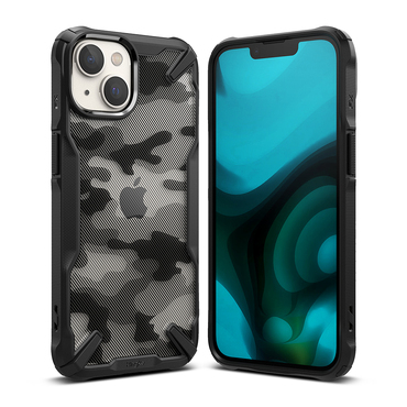 Tok Ringke "Fusion X Design" iPhone 14 Plus készülékekhez - camo black