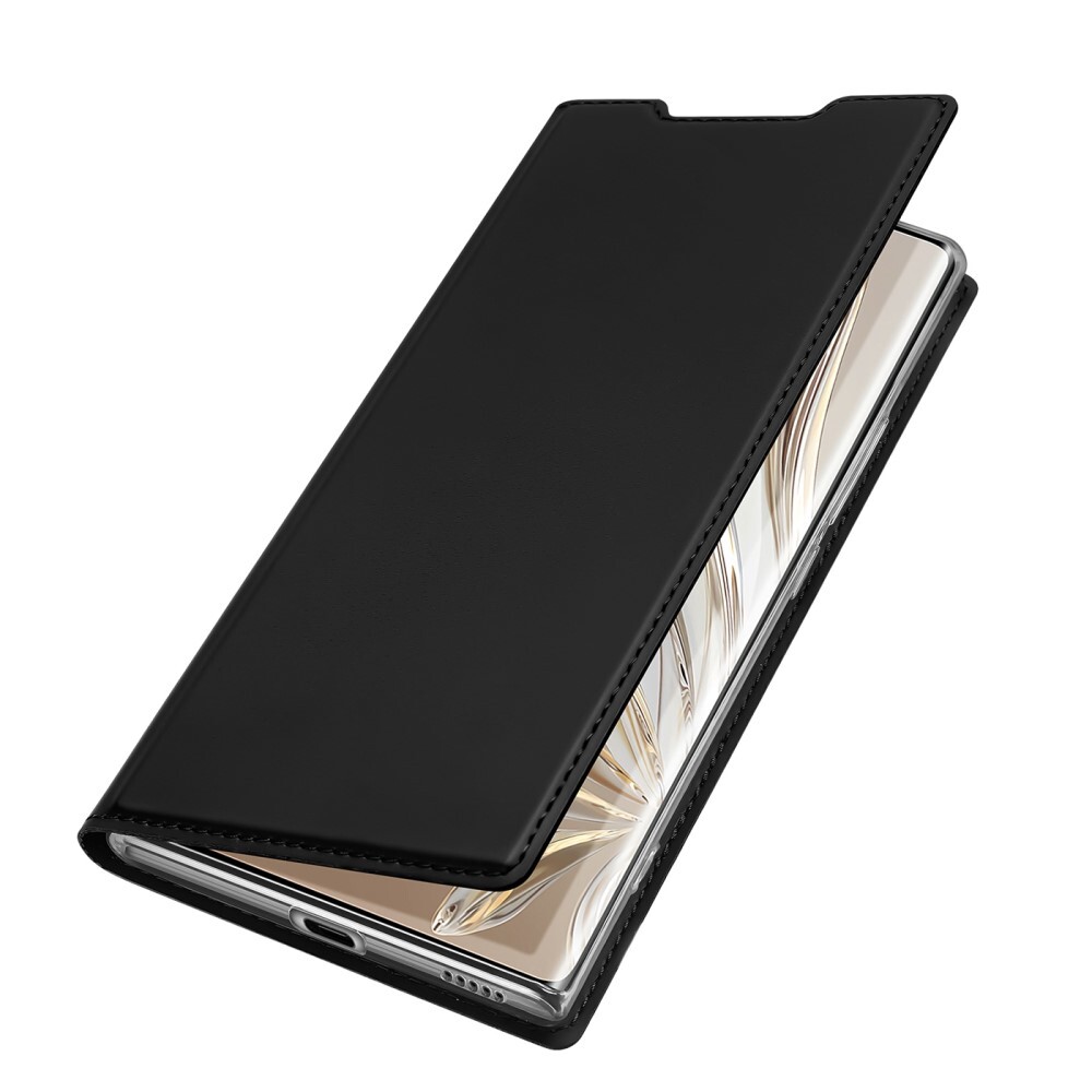 Nyitható tok "Skin" Huawei Honor 70 készülékekhez - fekete