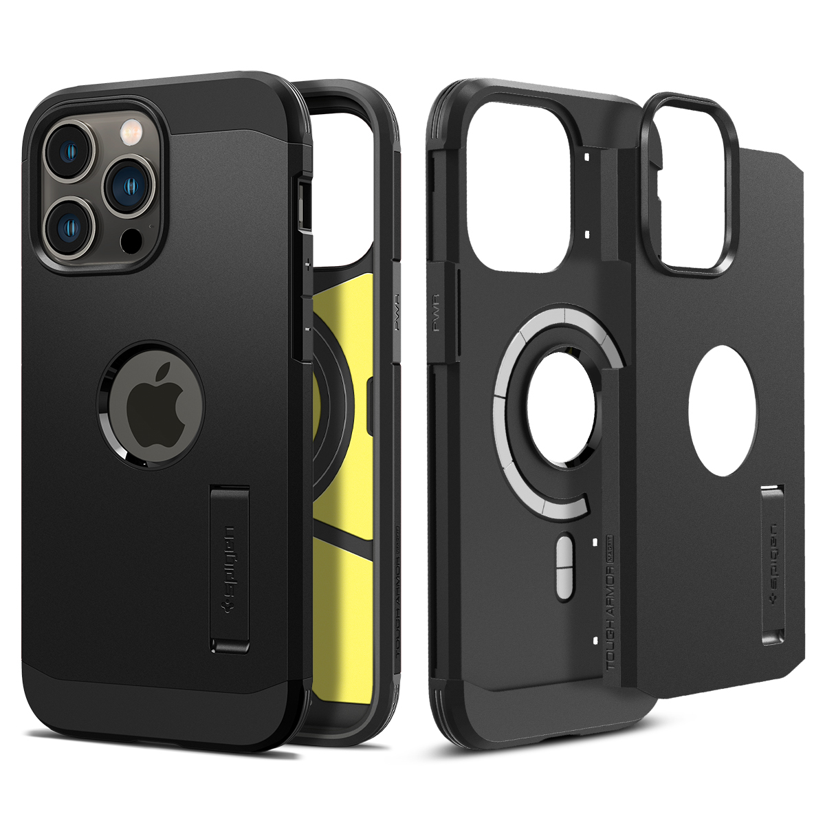 Tok Spigen "Tough Armor Mag" iPhone 14 Pro készülékekhez - black