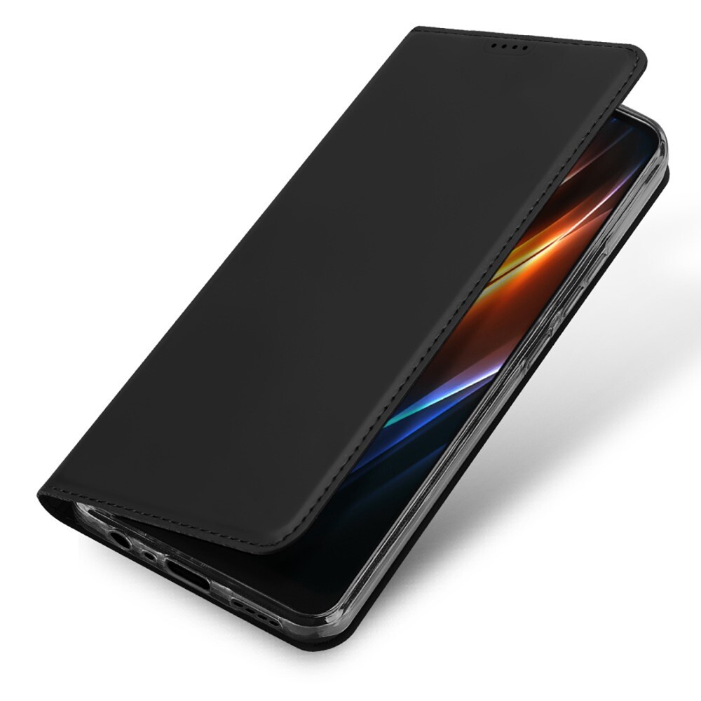 Nyitható tok "Skin" Realme C30 készülékekhez - fekete