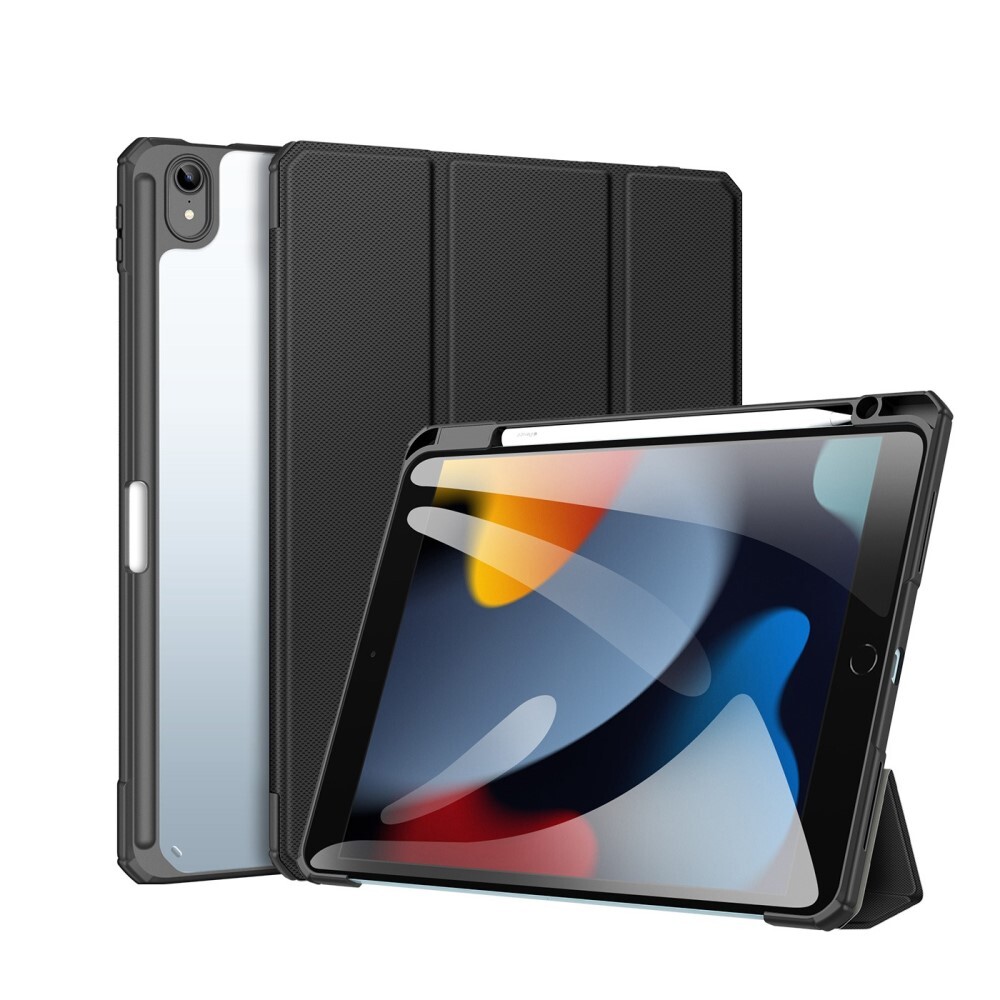 Nyitható tok "Skin Toby" iPad 10.9 2022 készülékekhez - fekete