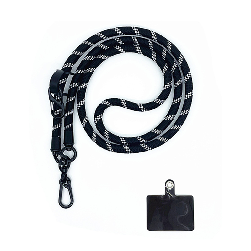 Telefon zsinór Adventure Rope - black and white