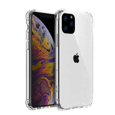 Átlátszó TPU tok extra védelemmel a széleken "Opticase X" by Optishield© iPhone 11 Pro készülékekhez