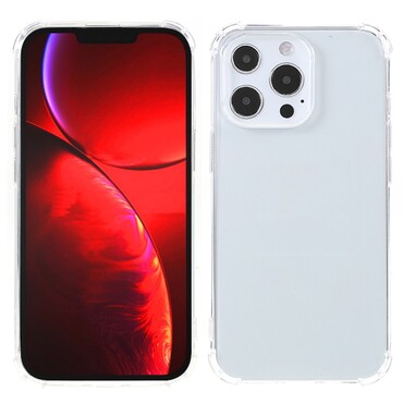 Átlátszó TPU tok extra védelemmel a széleken "Opticase X" by Optishield© iPhone 13 Pro készülékekhez