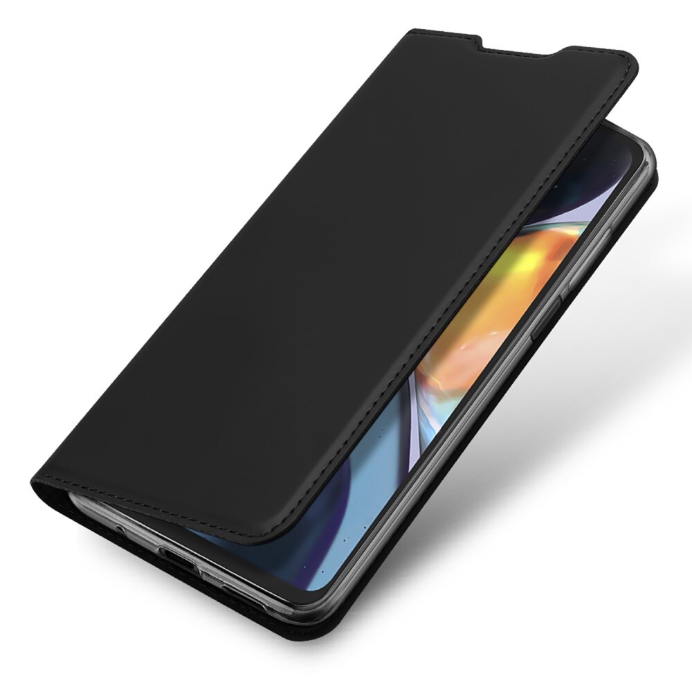 Nyitható tok "Skin" Motorola Moto G22 készülékekhez - fekete
