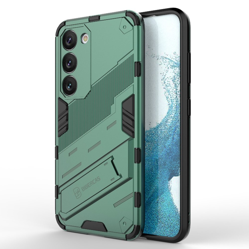 Strapabíró tok "Impact Superior" Samsung Galaxy S23 készülékekhez - zöld