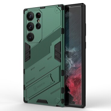 Strapabíró tok "Impact Superior" Samsung Galaxy S23 Ultra készülékekhez - zöld