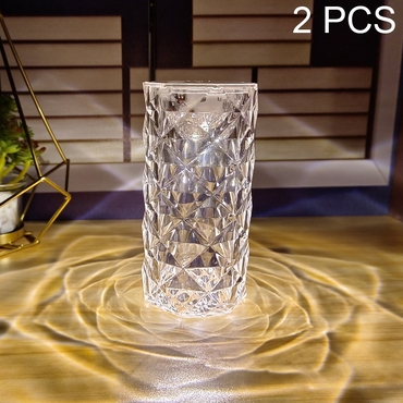Dekoratív lámpa "Crystal Rose" ambientális világításra - 2-Pack! Dekoratív lámpa "Crystal Rose" ambientális világításra - 2-Pack!