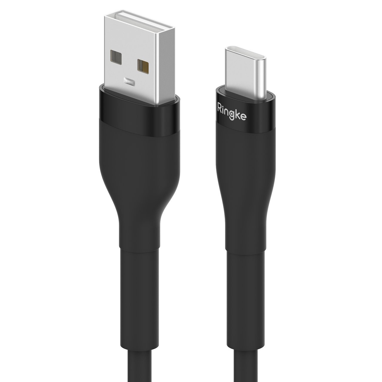 USB-A - USB-C töltőkábel és adatkábel Ringke "Pastel" 12W - 1 - fekete
