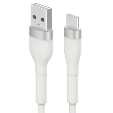 USB-A - USB-C töltőkábel és adatkábel Ringke "Pastel" 12W - 2m - fehér USB-A - USB-C töltőkábel és adatkábel Ringke "Pastel" 12W - 2m - fehér