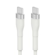 USB-C - USB-C töltőkábel és adatkábel Ringke "Pastel" 60W - 2m - fehér USB-C - USB-C töltőkábel és adatkábel Ringke "Pastel" 60W - 2m - fehér