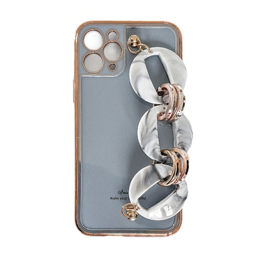 Szilikon tok "Toffe" karkötővel könnyebb hordozáshoz iPhone 11 Pro Max készülékekhez