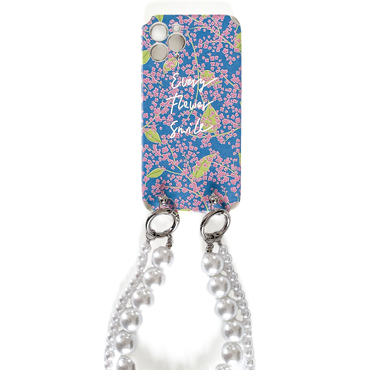 Szilikon tok "Positive Bloom" zsinórral és karkötővel hordozáshoz iPhone 12 készülékekhez