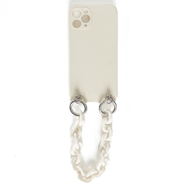 Szilikon tok "Canary" karkötővel hordozáshoz iPhone 11 Pro Max készülékekhez