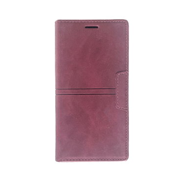 Nyitható tok műbőrből "Coat" iPhone 12 Pro Max készülékekhez - red