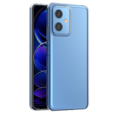 TPU gél tok Xiaomi Redmi Note 12 5G / Poco X5 5G készülékekhez - átlátszó