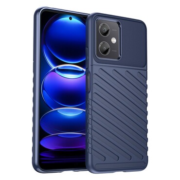 TPU gél tok "Titan X" Xiaomi Redmi Note 12 5G / Poco X5 5G készülékekhez - kék
