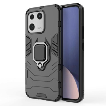 Strapabíró tok "Impact X Ring" Xiaomi 13 készülékekhez - fekete