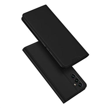 Nyitható tok "Skin" Samsung Galaxy A14 4G / A14 5G készülékekhez - fekete Nyitható tok "Skin" Samsung Galaxy A14 4G / A14 5G készülékekhez - fekete