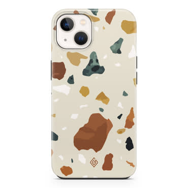 Tok GAIIA by Optishield® iPhone 13 készülékekhez - Granite Glamour