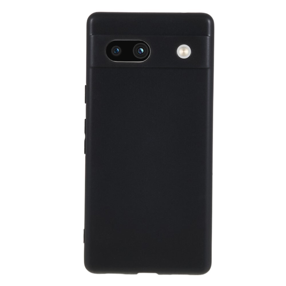 TPU gél tok Google Pixel 7a készülékekhez - fekete