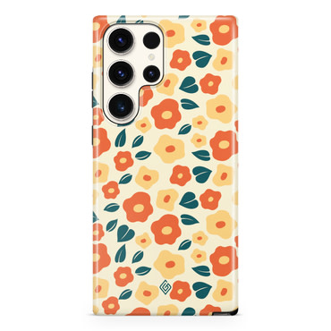 Tok GAIIA by Optishield® Samsung Galaxy S23 Ultra készülékekhez - Petal Swirls