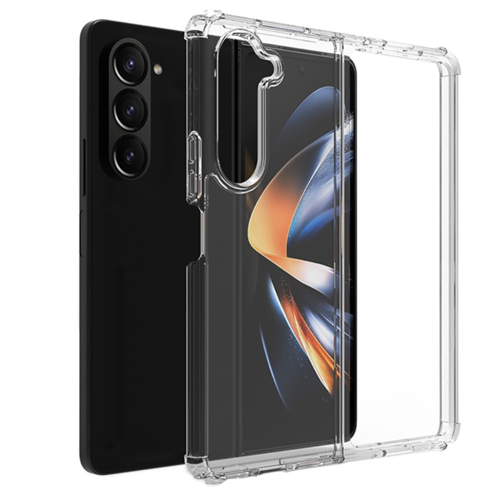 Hibrid TPU tok Samsung Galaxy Z Fold5 készülékekhez - átlátszó