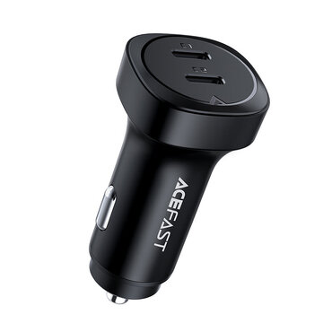 Gyors autós töltő Acefast "DoubleCee" 72W QC, PD töltéssel és két USB-C kimenettel Gyors autós töltő Acefast "DoubleCee" 72W QC, PD töltéssel és két USB-C kimenettel