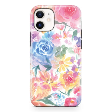 Tok GAIIA by Optishield® iPhone 12 Mini készülékekhez - Floral Delight
