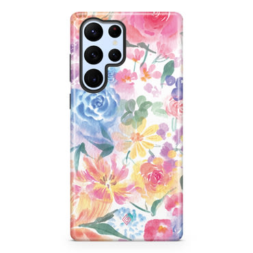 Tok GAIIA by Optishield® Samsung Galaxy S22 Ultra készülékekhez - Floral Delight